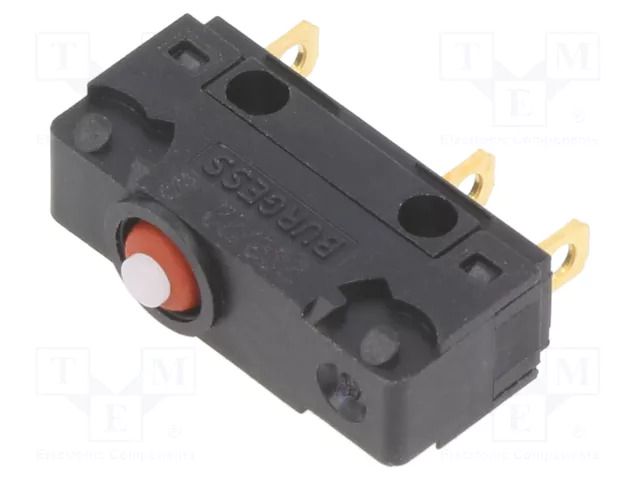 Microswitch SNAP ACTION; 5A/250VAC; without lever; SPDT; ON-(ON) SAIA-BURGESS V4NCST7GP
