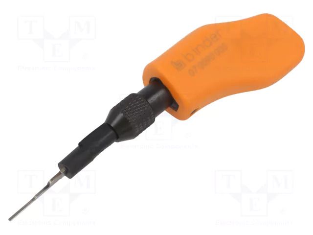 Tool: for removal; M16,contacts; Closing: 423,425,581,680,723 BINDER 07-0090-000