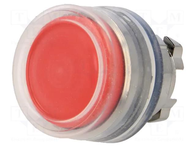 Switch: push-button; 22mm; Stabl.pos: 1; red; none; IP66; prominent SCHNEIDER ELECTRIC ZB4BP4