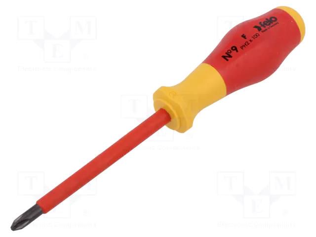 Screwdriver; insulated; Phillips; PH2 FELO FL91420390