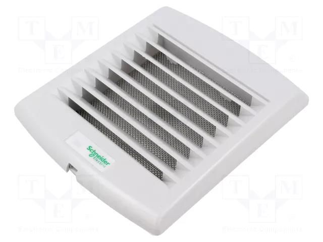 Guard; Cutout: 92x92mm; Body dim: 137x117x13mm; RAL 7035 SCHNEIDER ELECTRIC NSYCAG92LPF