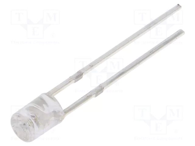 LED; green; 3mm; 250÷330mcd; 140°; Front: recessed; 2.7÷3.2VDC OPTOSUPPLY OSG58A3FE1F