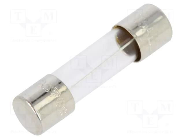 Fuse: fuse; 5A; 250VAC; time-lag; cylindrical,glass; 5x20mm; S506 EATON/BUSSMANN BK1-S506-5-R