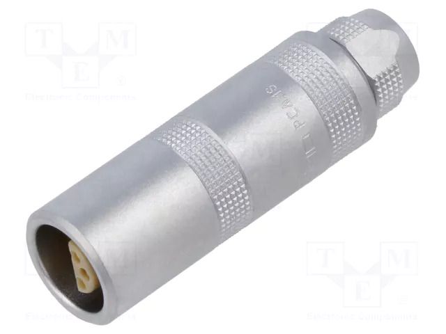 Connector: circular; 1S; plug; male/female; PIN: 6(3+3); soldering LEMO PCA.1S.306.CLLC66