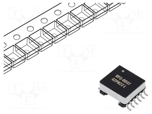 Transformer: impulse; -40÷125°C; 3.8uH; 1.47A; ±20%; 61mΩ EATON ELECTRONICS VP3-0047-R