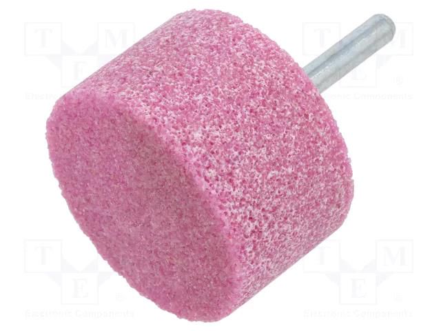 Grindingstone; Ø: 50mm; Ø: 6mm; aluminium oxide; Mounting: rod 6mm PG PROFESSIONAL PG-MA.048