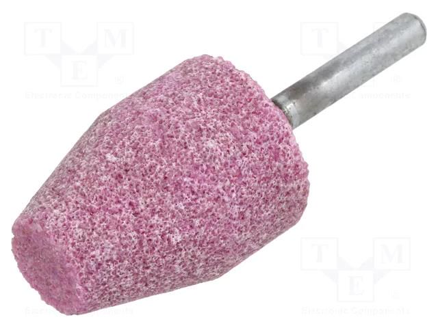 Grindingstone; Ø: 30mm; Ø: 6mm; aluminium oxide; Mounting: rod 6mm PG PROFESSIONAL PG-MC.012