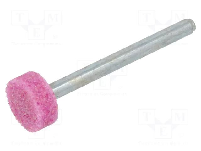 Grindingstone; Ø: 10mm; Ø: 3mm; aluminium oxide; Mounting: rod 3mm PG PROFESSIONAL PG-MD.001