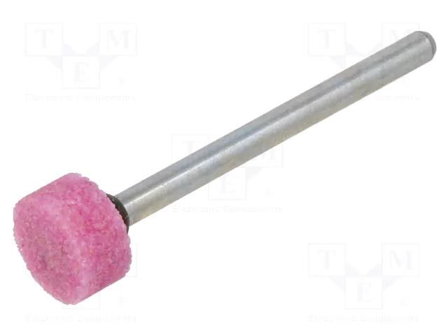 Grindingstone; Ø: 10mm; Ø: 3mm; aluminium oxide; Mounting: rod 3mm PG PROFESSIONAL PG-MD.002