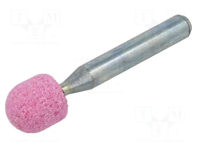 Grindingstone; Ø: 12mm; Ø: 6mm; aluminium oxide; Mounting: rod 6mm PG PROFESSIONAL PG-MI.003