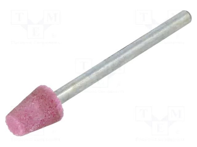 Grindingstone; Ø: 8mm; Ø: 3mm; aluminium oxide; Mounting: rod 3mm PG PROFESSIONAL PG-MN.001