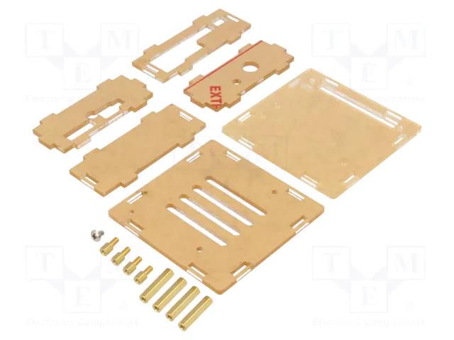 Enclosure: for computer; plexiglass PMMA; transparent SINOVOIP BPI-M2-BOX