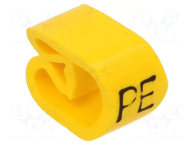 Markers; Marking: +; 8÷16mm; PVC; yellow; -30÷60°C; leaded; PA-3 PARTEX PA-30006AV40.+