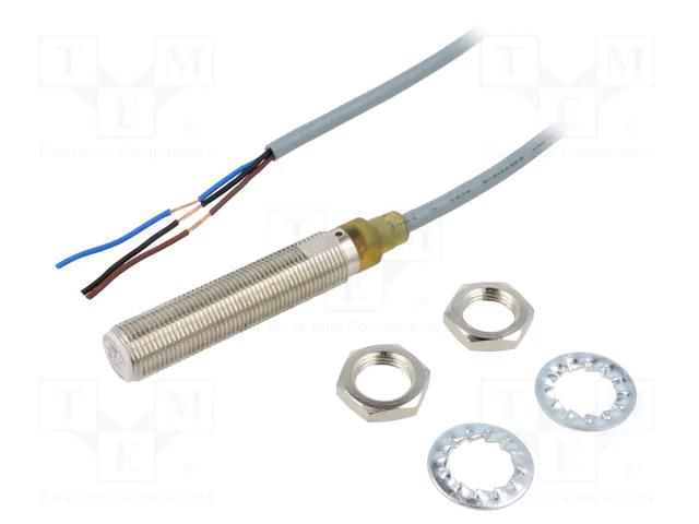 Sensor: inductive; OUT: NPN / NC; 0÷6mm; 10÷36VDC; M12; IP67; 200mA CARLO GAVAZZI ICB12L50F06NC