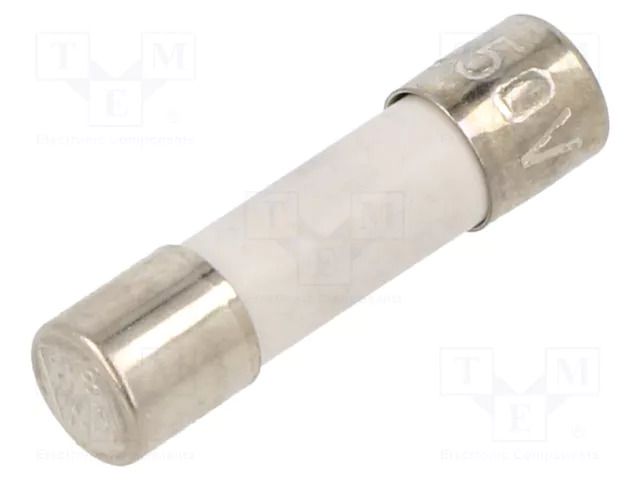 Fuse: fuse; 100mA; 250VAC; quick blow; cylindrical,glass; 5x20mm ESKA 520507