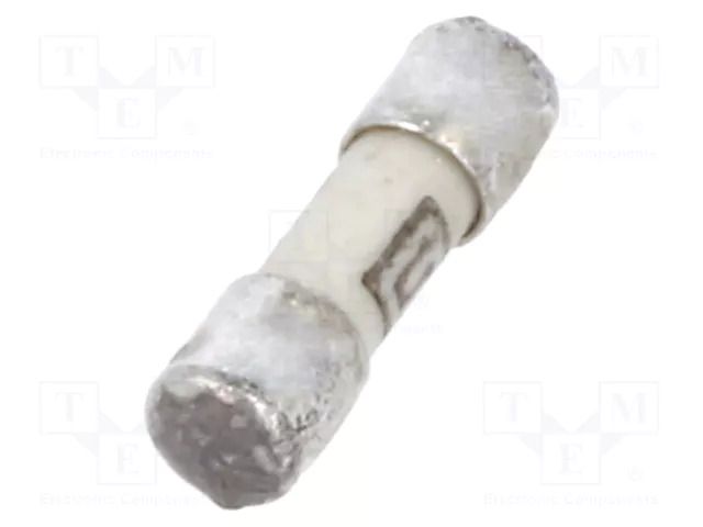 Fuse: fuse; 3.5A; 125VAC; 125VDC; quick blow; ceramic,cylindrical SCHURTER 7010.9860.63