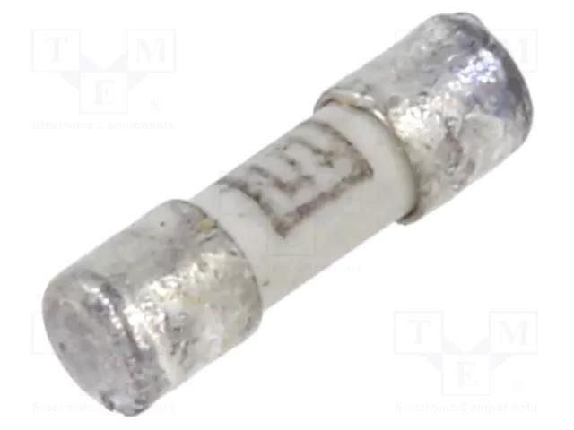 Fuse: fuse; 2A; 125VAC; 125VDC; time-lag; ceramic,cylindrical; MSB SCHURTER 7010.9963.63