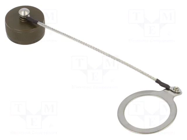 Protection cover; MIL-DTL-38999 Series III; size 15; olive AMPHENOL AIR D38999/33W15N