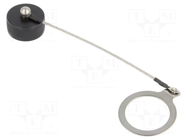 Protection cover; MIL-DTL-38999 Series III; size 15; black AMPHENOL AIR D38999/33Z15N