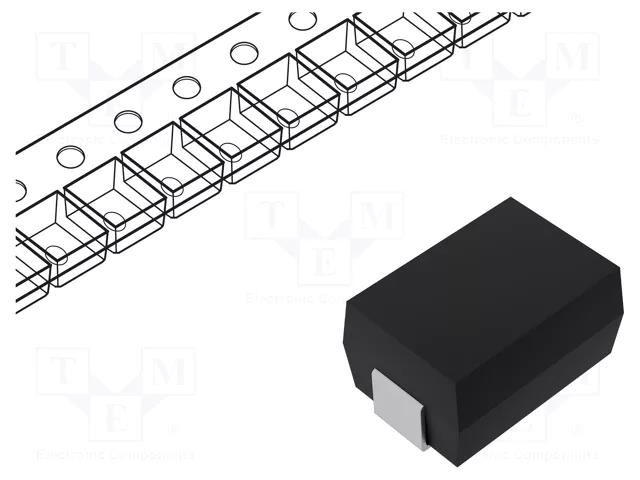 Varistor: metal-oxide; SMD; 50VAC; 68VDC; 1.2kA; 91V; 4x8.3x11.4mm LITTELFUSE V50SM7