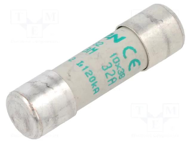 Fuse: fuse; 32A; 400VAC; aM; ceramic; 10x38mm SCHNEIDER ELECTRIC DF2CA32