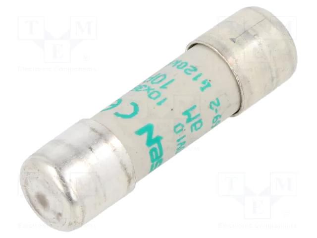 Fuse: fuse; 10A; 500VAC; aM; ceramic; 10x38mm SCHNEIDER ELECTRIC DF2CA10