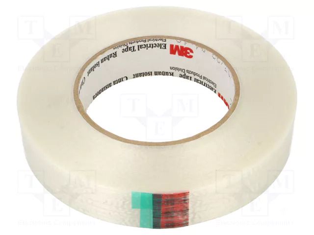Tape: electrical insulating; W: 25mm; L: 55m; Thk: 0.165mm; acrylic 3M 3M-1339-25-55