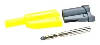 BANANA TEST CONNECTOR, PLUG, 36A, 1KV, YELLOW 95AC5315 CT2631-4