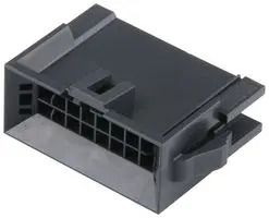 CONN HOUSING, PLUG, 14POS, 2.5MM, BLACK 224556-1114.