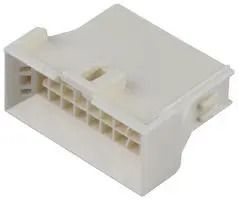 CONN HOUSING, PLUG, 16POS, 2.5MM, NAT 224556-1316.