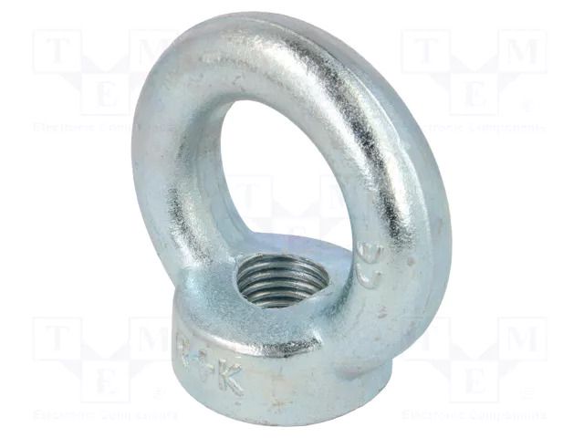 Lifting eye nut; eye; M24; steel; Plating: zinc; DIN 582; 50mm ELESA+GANTER DIN582-M24-ST