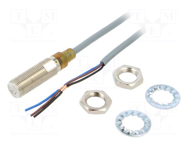 Sensor: inductive; OUT: NPN / NO; 0÷6mm; 10÷36VDC; M12; 2m; IP67 CARLO GAVAZZI ICB12S30F06NO