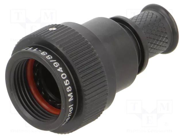 Plug cover; size 11; MIL-DTL-38999 Series III; black AMPHENOL AIR M85049/88-11Z03