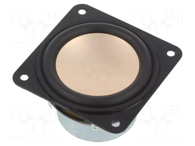 Loudspeaker; general purpose; 10W; 8Ω; 53x53x30.5mm; 100÷40000Hz PUI AUDIO AS05308AS-R