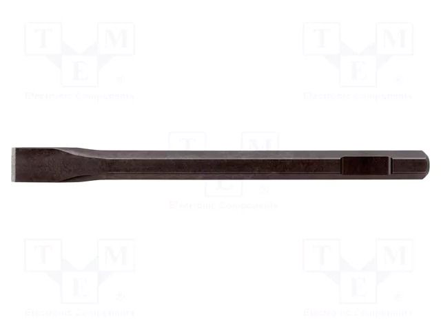 Chisel; for concrete; L: 300mm; hexagonal; Tipwidth: 25mm RENNSTEIG REN.20330000