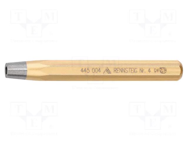 Rivet setter for rivets; 4mm RENNSTEIG REN.4450040
