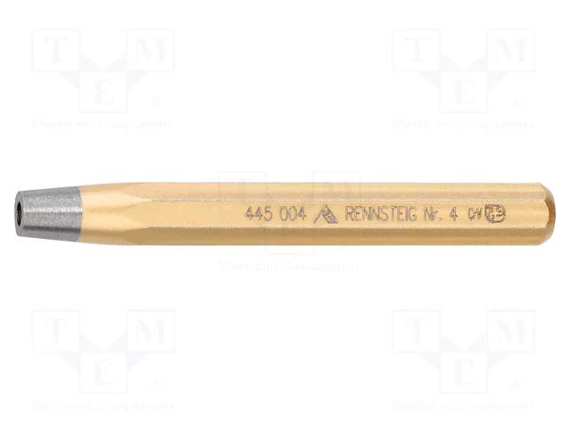 Rivet setter for rivets; 4mm RENNSTEIG REN.4450040