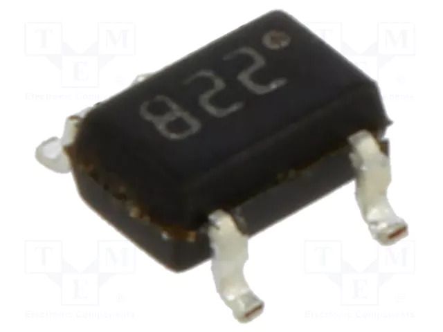 IC: temperature sensor; -50÷150°C; SC70-5; SMD; Accur: ±2.7°C TEXAS INSTRUMENTS LM94022BIMG/NOPB
