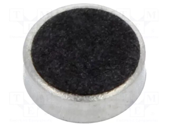 Microphone; Ø6x2.2mm; 0.5mA; 2÷10V; SNR: 55dB; Sensitivity: -46dB PUI AUDIO POM-2246L-C33-R