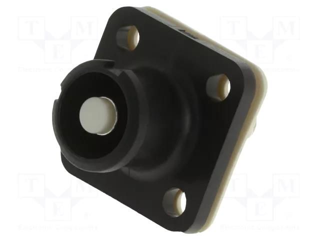 Connector: DC supply; SurLok Plus; male; 5.7mm; PIN: 1; screw; black AMPHENOL SLPIRATPSB0