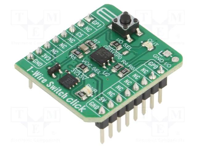 Click board; prototype board; Comp: DS2413; switches,button MIKROE MIKROE-5589