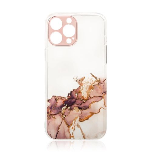 Marble Case Cover for Xiaomi Redmi Note 11 Pro Gel Cover Marble Brown, Hurtel 5907769311321 5907769311321