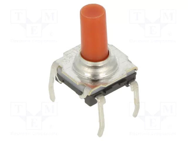Microswitch TACT; SPST-NO; Pos: 2; 0.01A/32VDC; THT; 1.3N; 9.9mm C&K KSL0M331LFTR