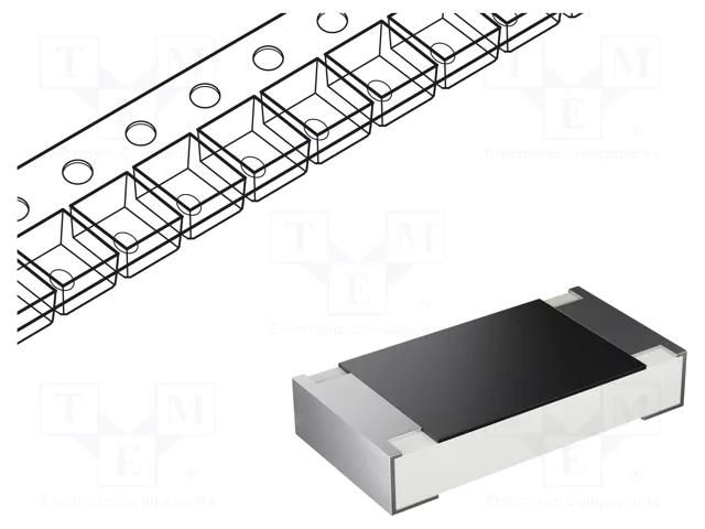 Resistor: thick film; SMD; 1210; 100Ω; 500mW; ±1%; -55÷155°C ROYALOHM 1210W2F1000T5E