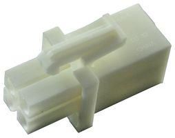 CONNECTOR HOUSING, PLUG, 4POS, 4.17MM 794805-1