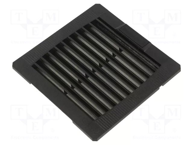 Filter; Cutout: 92x92mm; IP54; Mounting: push-in; black WEIDMÜLLER EF-10-54-BK