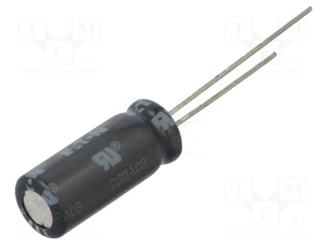 Supercapacitor; THT; 25F; 2.2÷3.8VDC; ±20%; Body dim: Ø8.5x22mm EATON ELECTRONICS HSL0820-3R8256-R