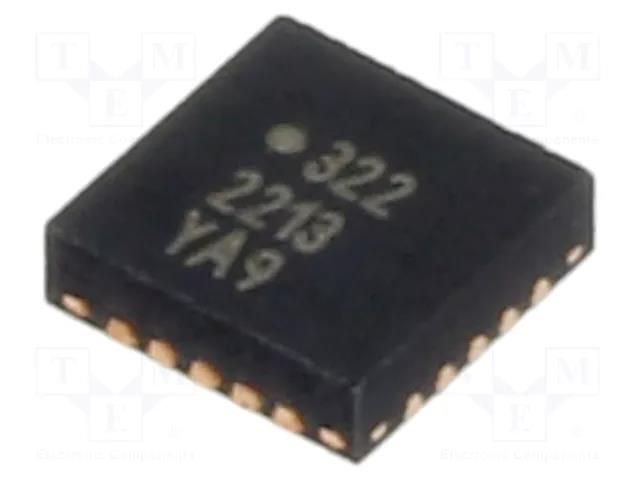 IC: AVR microcontroller; VQFN20; Ext.inter: 18; Cmp: 1; ATTINY MICROCHIP TECHNOLOGY ATTINY3226-MU