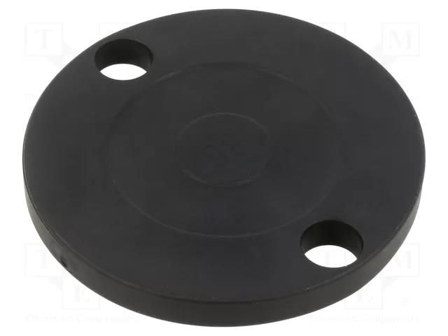 No-slip disk; elastomer thermoplastic TPE; H: 7mm; Ø: 68mm FATH FA-098DG080B