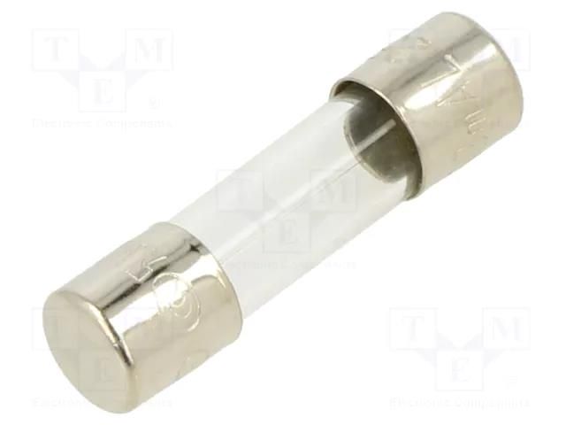 Fuse: fuse; 250mA; 250VAC; quick blow; glass; 5x20mm; brass; bulk OPTIFUSE FSD-250MA